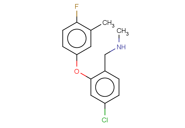 {[4-chloro-2-(4-fluoro-3-methylphenoxy)phenyl]methyl}(methyl)amine