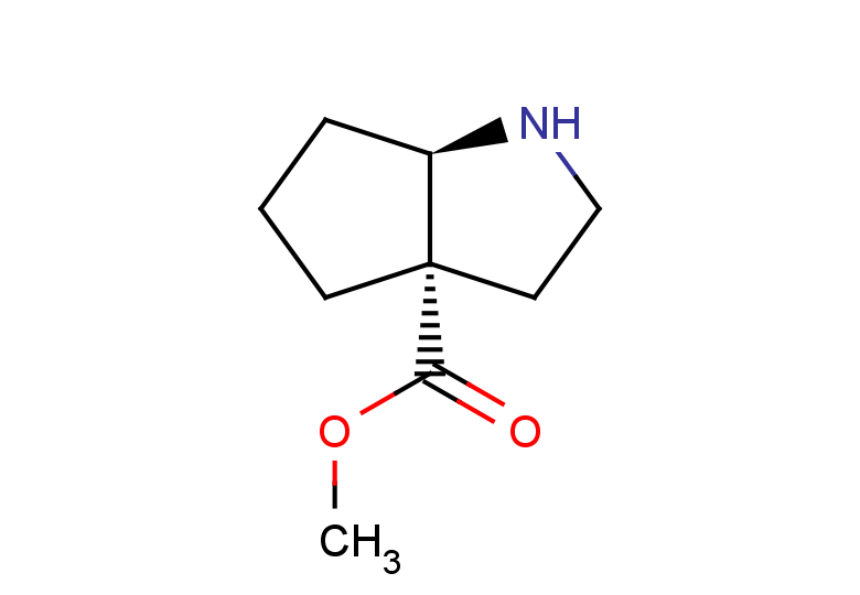 rac-methyl (3aR,6aS)-octahydrocyclopenta[b]pyrrole-3a-carboxylate, cis