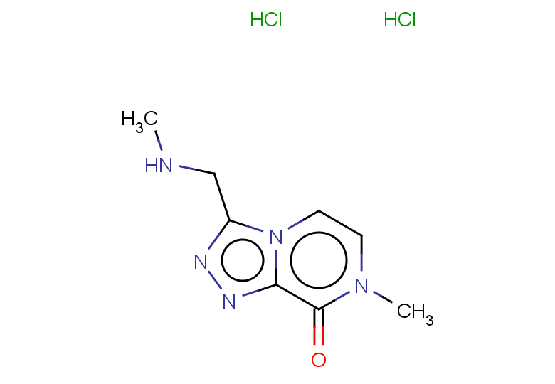7-methyl-3-[(methylamino)methyl]-7H,8H-[1,2,4]triazolo[4,3-a]pyrazin-8-one dihydrochloride