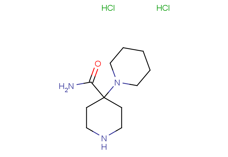 4-(piperidin-1-yl)piperidine-4-carboxamide dihydrochloride