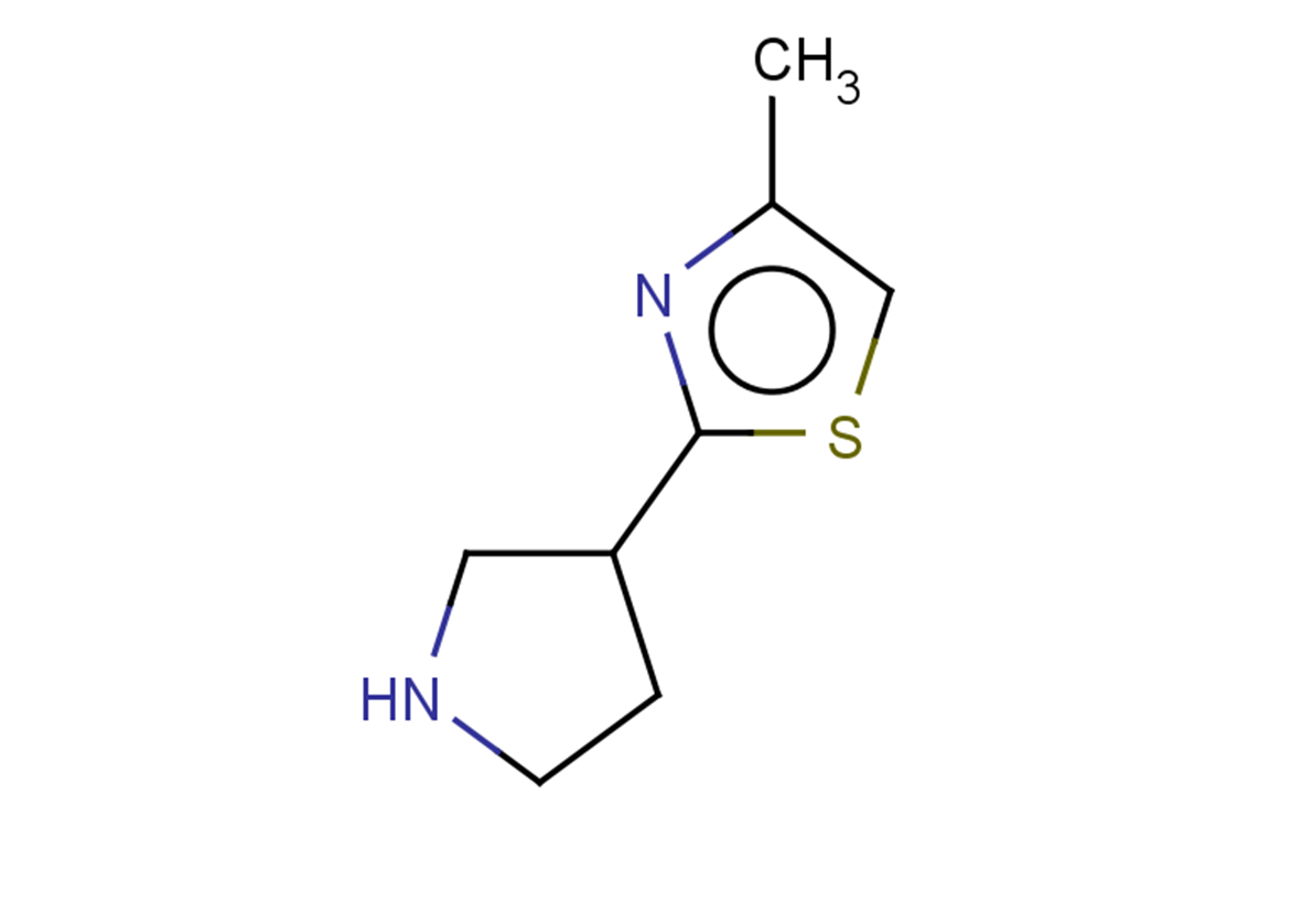 4-methyl-2-(pyrrolidin-3-yl)-1,3-thiazole