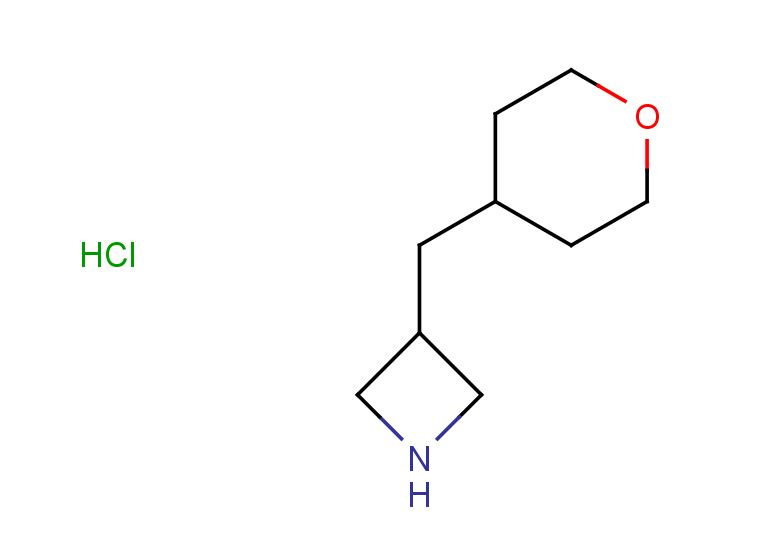 3-[(oxan-4-yl)methyl]azetidine hydrochloride