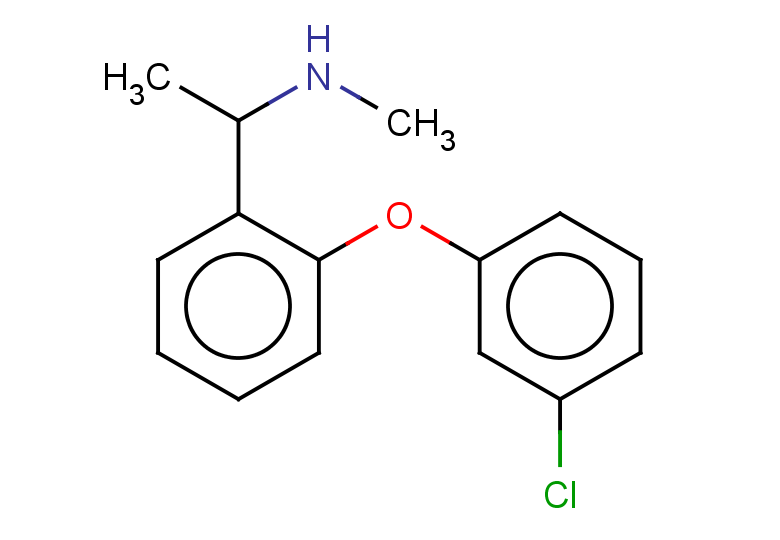 {1-[2-(3-chlorophenoxy)phenyl]ethyl}(methyl)amine