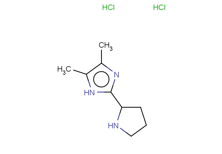 4,5-dimethyl-2-(pyrrolidin-2-yl)-1H-imidazole dihydrochloride