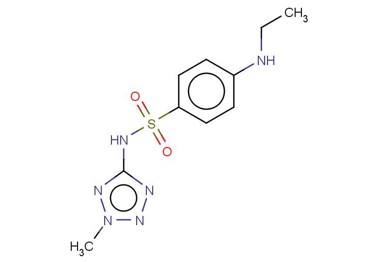 4-(ethylamino)-N-(2-methyl-2H-1,2,3,4-tetrazol-5-yl)benzene-1-sulfonamide