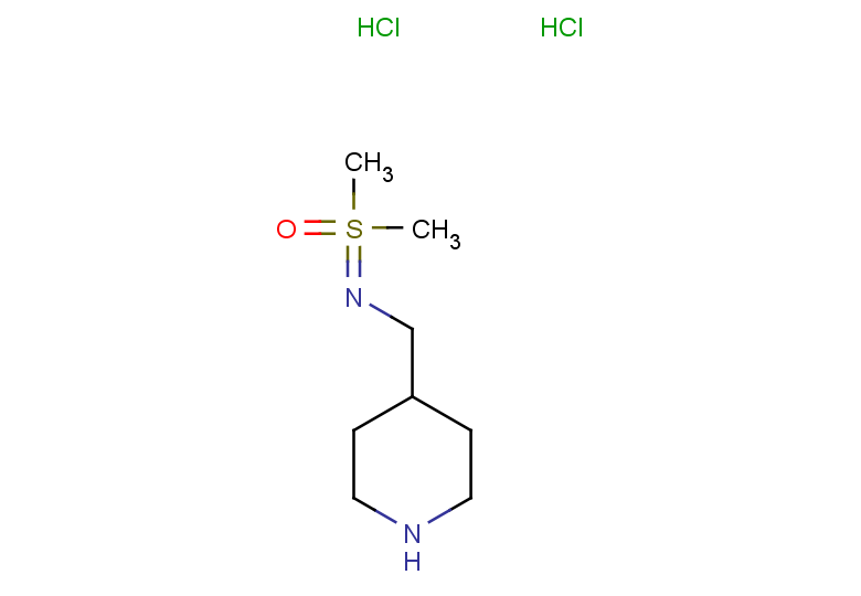 dimethyl({[(piperidin-4-yl)methyl]imino})-lambda6-sulfanone dihydrochloride