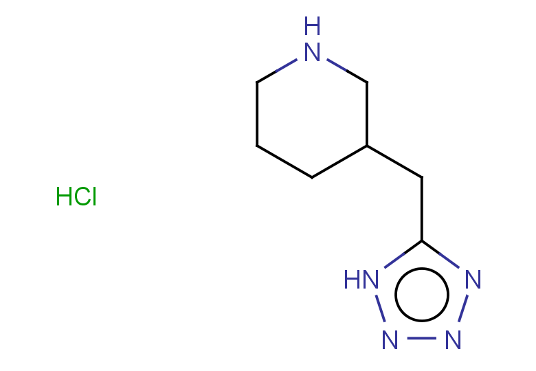 3-[(1H-1,2,3,4-tetrazol-5-yl)methyl]piperidine hydrochloride