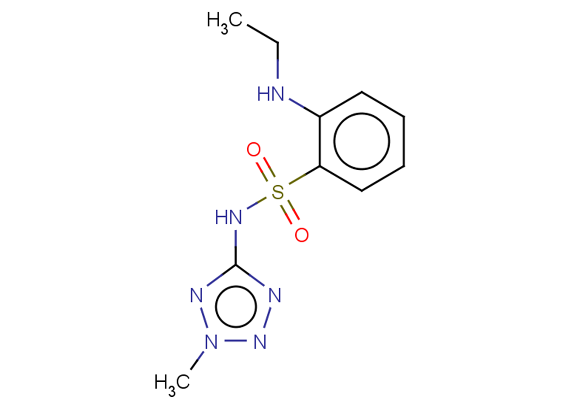 2-(ethylamino)-N-(2-methyl-2H-1,2,3,4-tetrazol-5-yl)benzene-1-sulfonamide