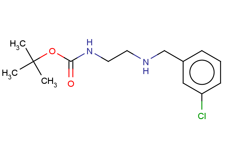 tert-butyl (2-((3-chlorobenzyl)amino)ethyl)carbamate