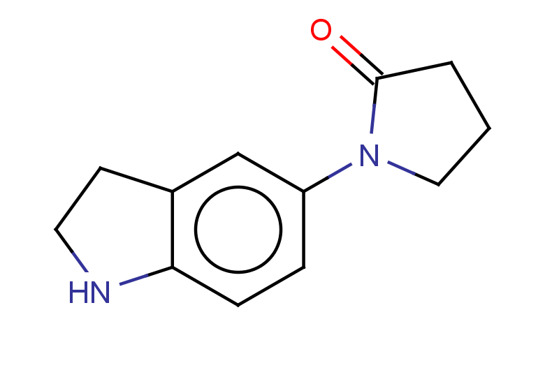 1-(2,3-dihydro-1H-indol-5-yl)pyrrolidin-2-one
