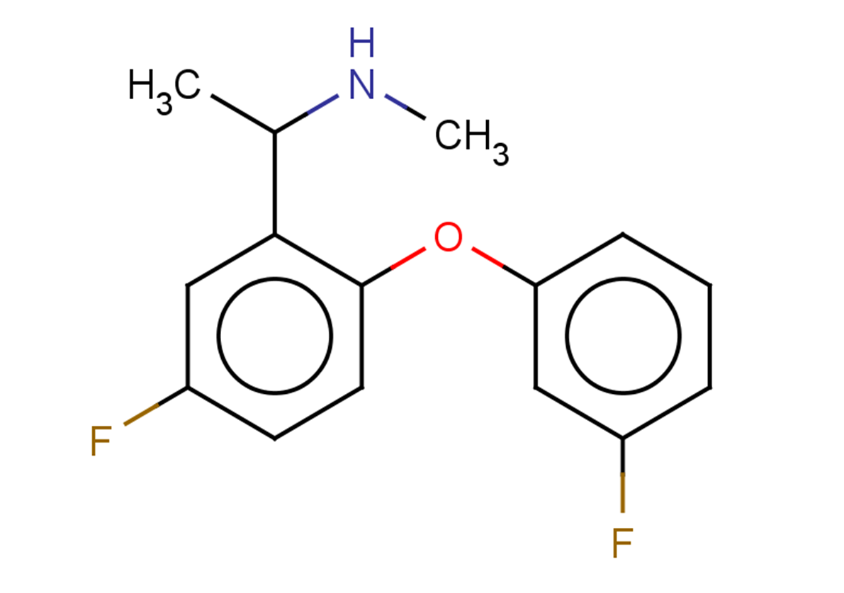 {1-[5-fluoro-2-(3-fluorophenoxy)phenyl]ethyl}(methyl)amine