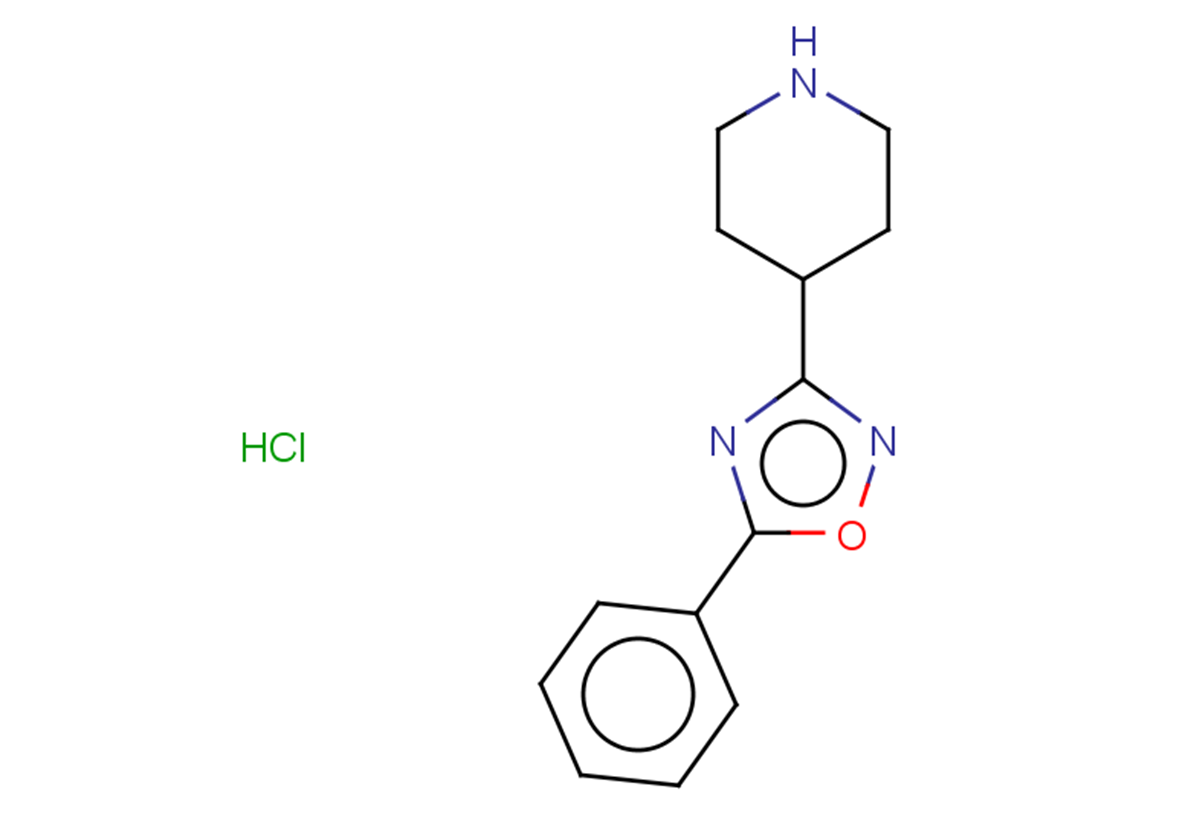 4-(5-phenyl-1,2,4-oxadiazol-3-yl)piperidine hydrochloride
