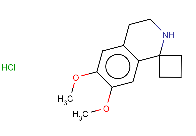 6',7'-dimethoxy-3',4'-dihydro-2'H-spiro[cyclobutane-1,1'-isoquinoline] hydrochloride