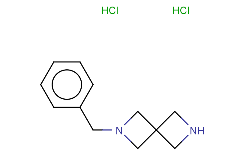 2-benzyl-2,6-diazaspiro[3.3]heptane dihydrochloride