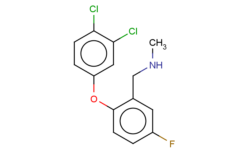 {[2-(3,4-dichlorophenoxy)-5-fluorophenyl]methyl}(methyl)amine