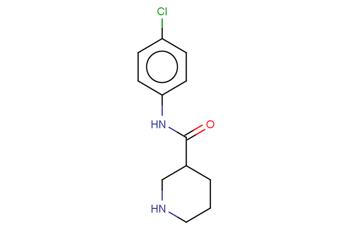 N-(4-chlorophenyl)piperidine-3-carboxamide