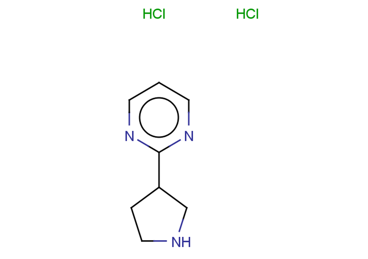 2-(pyrrolidin-3-yl)pyrimidine dihydrochloride