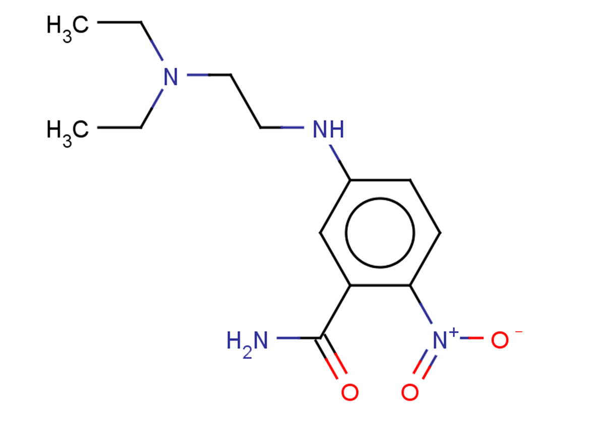 5-{[2-(diethylamino)ethyl]amino}-2-nitrobenzamide