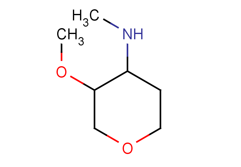 3-methoxy-N-methyloxan-4-amine, Mixture of diastereomers