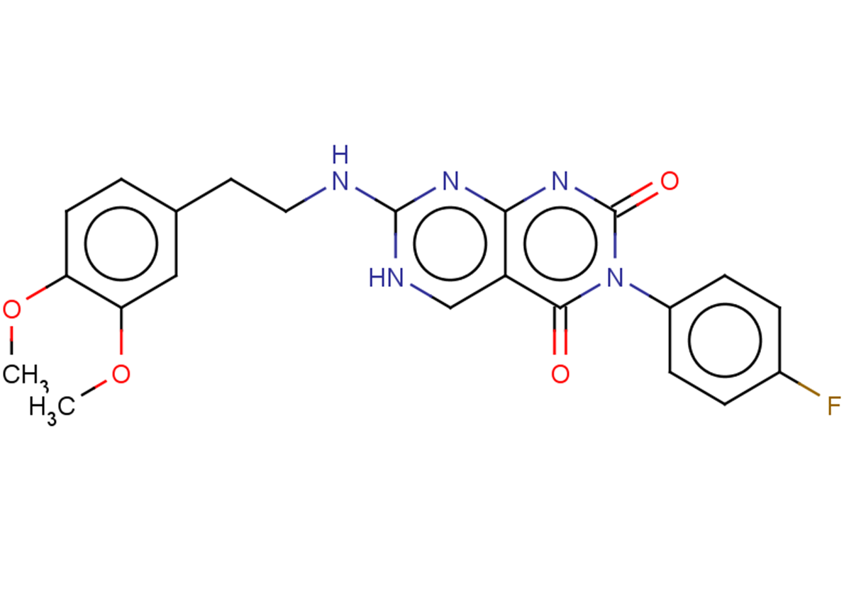 7-{[2-(3,4-dimethoxyphenyl)ethyl]amino}-3-(4-fluorophenyl)-2H,3H,4H,6H-pyrimido[4,5-d][1,3]diazine-2,4-dione