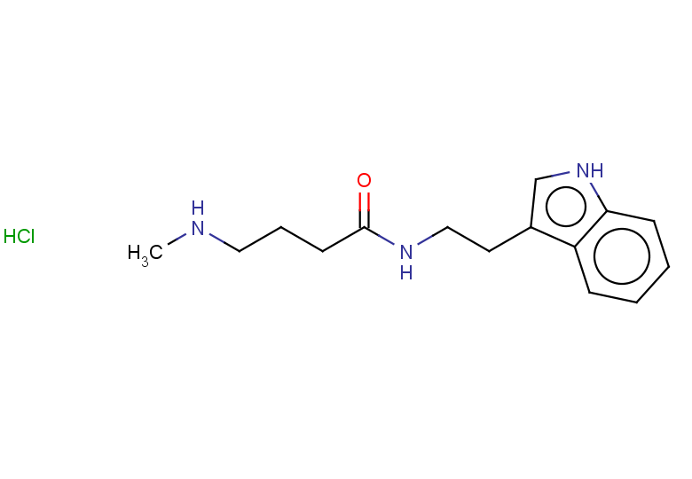 N-[2-(1H-indol-3-yl)ethyl]-4-(methylamino)butanamide hydrochloride