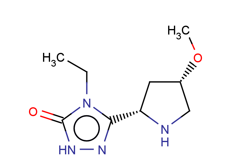 4-ethyl-3-[(2S,4S)-4-methoxypyrrolidin-2-yl]-4,5-dihydro-1H-1,2,4-triazol-5-one