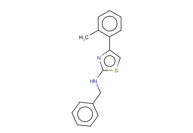 N-benzyl-4-(2-methylphenyl)-1,3-thiazol-2-amine