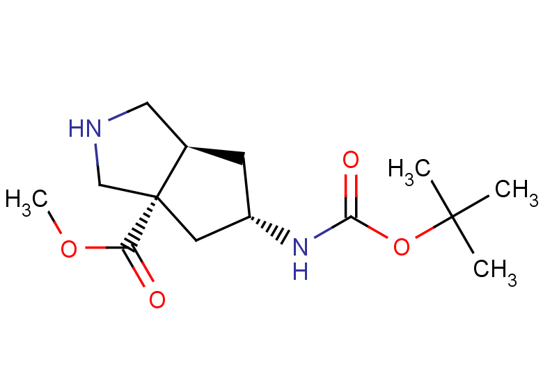 rac-methyl (3aR,5R,6aR)-5-{[(tert-butoxy)carbonyl]amino}-octahydrocyclopenta[c]pyrrole-3a-carboxylate