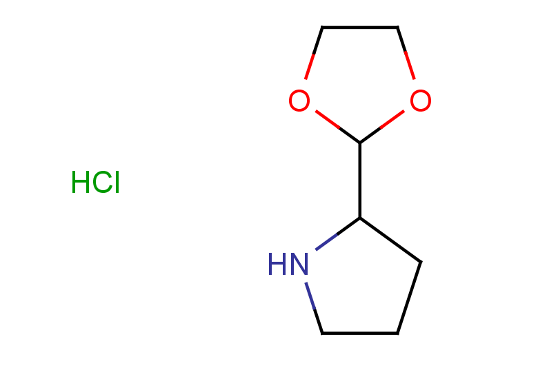2-(1,3-dioxolan-2-yl)pyrrolidine hydrochloride