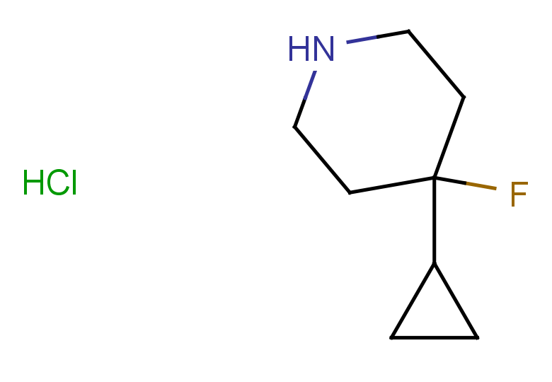 4-cyclopropyl-4-fluoropiperidine hydrochloride