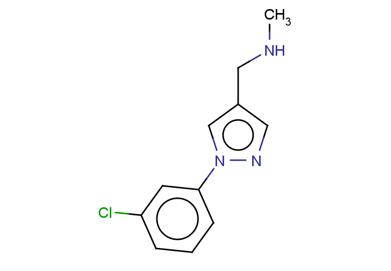 {[1-(3-chlorophenyl)-1H-pyrazol-4-yl]methyl}(methyl)amine