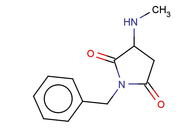 1-benzyl-3-(methylamino)pyrrolidine-2,5-dione