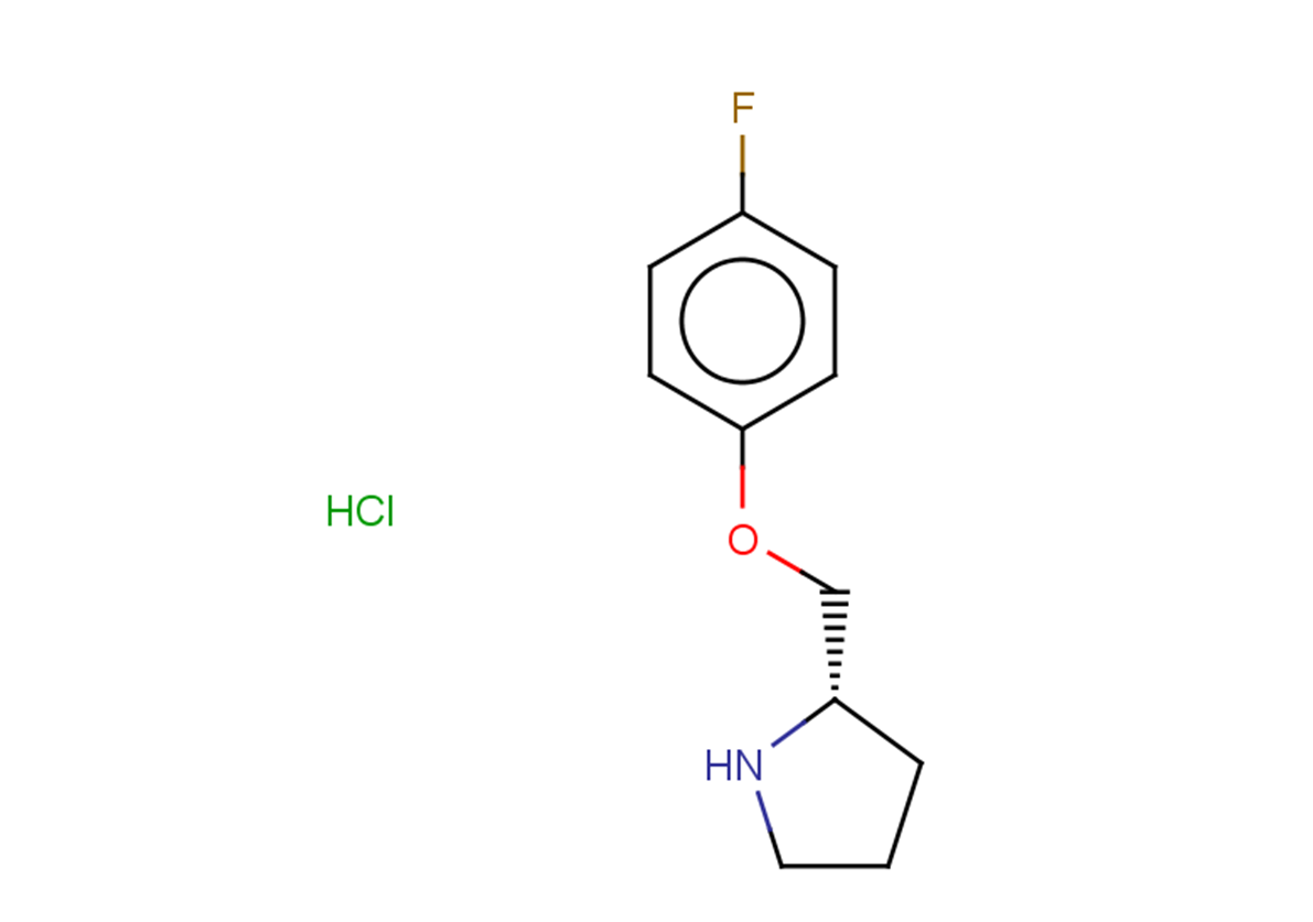(2S)-2-[(4-fluorophenoxy)methyl]pyrrolidine hydrochloride