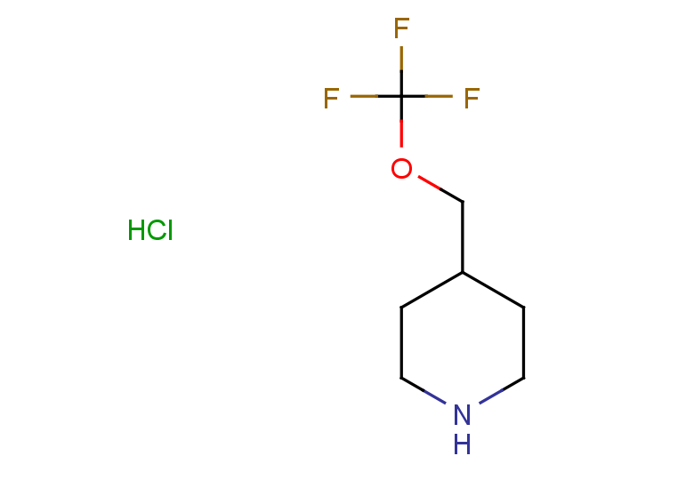 4-[(trifluoromethoxy)methyl]piperidine hydrochloride