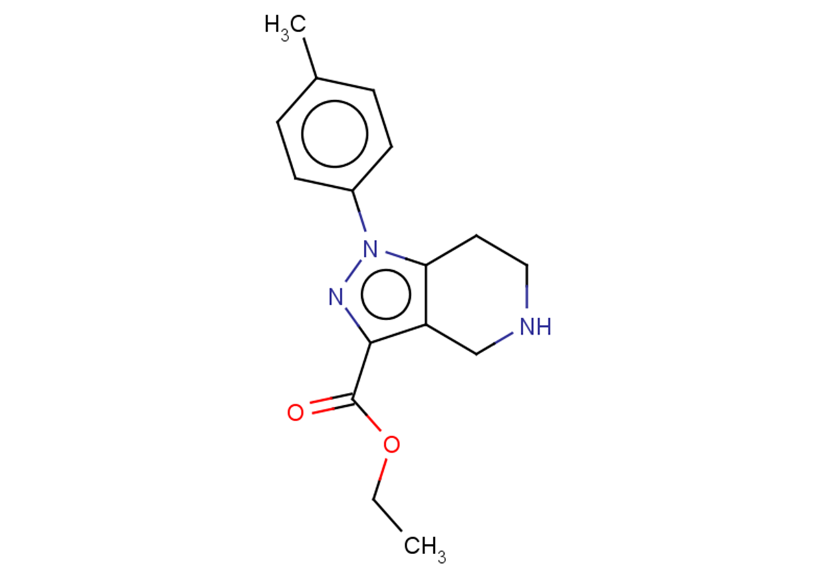 ethyl 1-(4-methylphenyl)-1H,4H,5H,6H,7H-pyrazolo[4,3-c]pyridine-3-carboxylate
