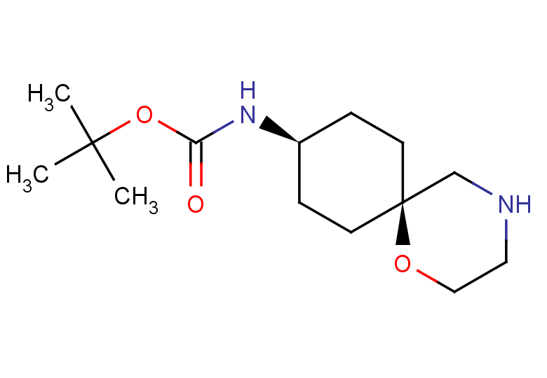 rac-tert-butyl N-[(6s,9s)-1-oxa-4-azaspiro[5.5]undecan-9-yl]carbamate
