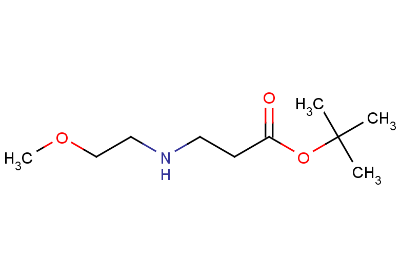 tert-butyl 3-[(2-methoxyethyl)amino]propanoate