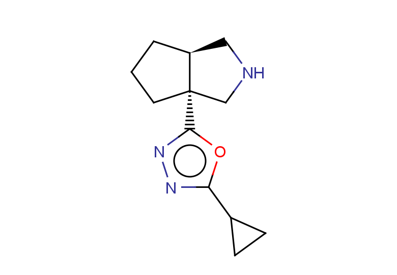 rac-2-[(3aR,6aR)-octahydrocyclopenta[c]pyrrol-3a-yl]-5-cyclopropyl-1,3,4-oxadiazole