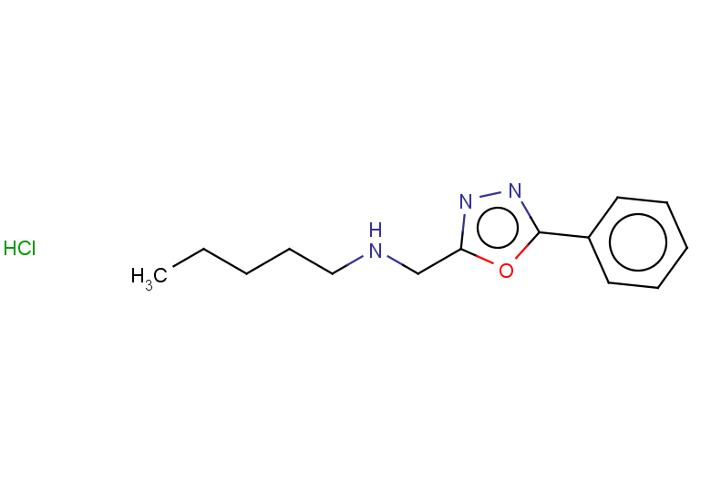 pentyl[(5-phenyl-1,3,4-oxadiazol-2-yl)methyl]amine hydrochloride