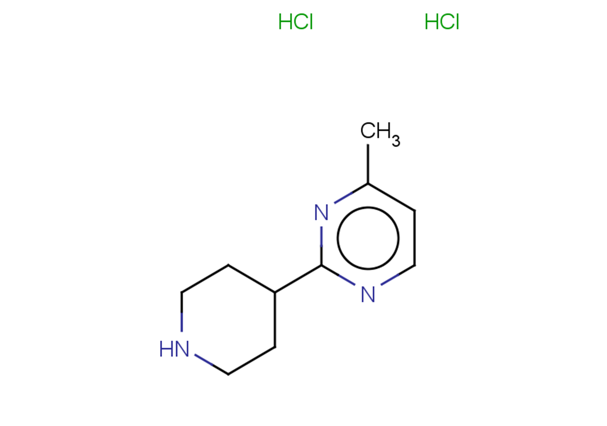 4-methyl-2-(piperidin-4-yl)pyrimidine dihydrochloride