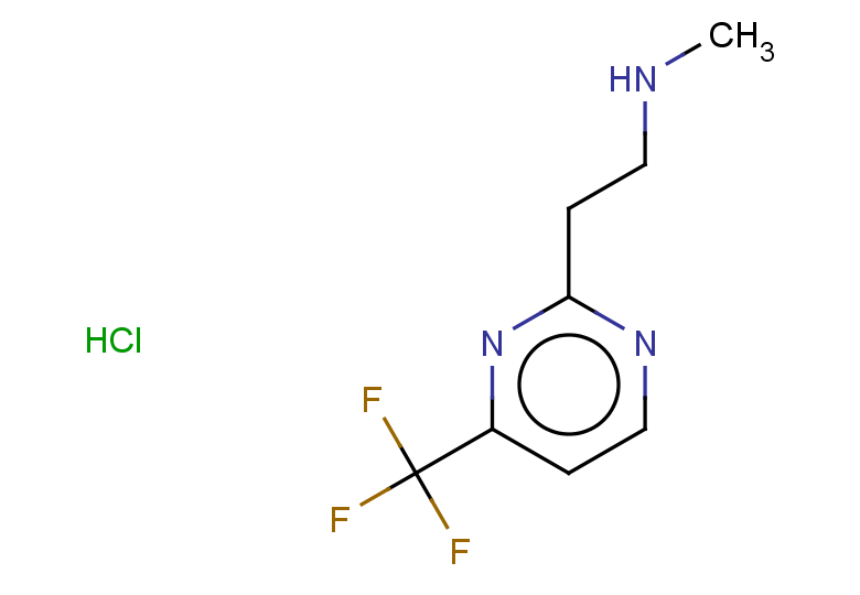 methyl({2-[4-(trifluoromethyl)pyrimidin-2-yl]ethyl})amine hydrochloride