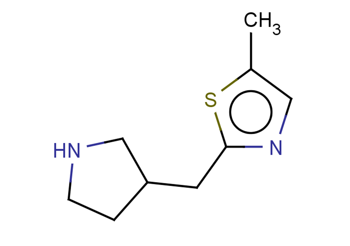 5-methyl-2-[(pyrrolidin-3-yl)methyl]-1,3-thiazole