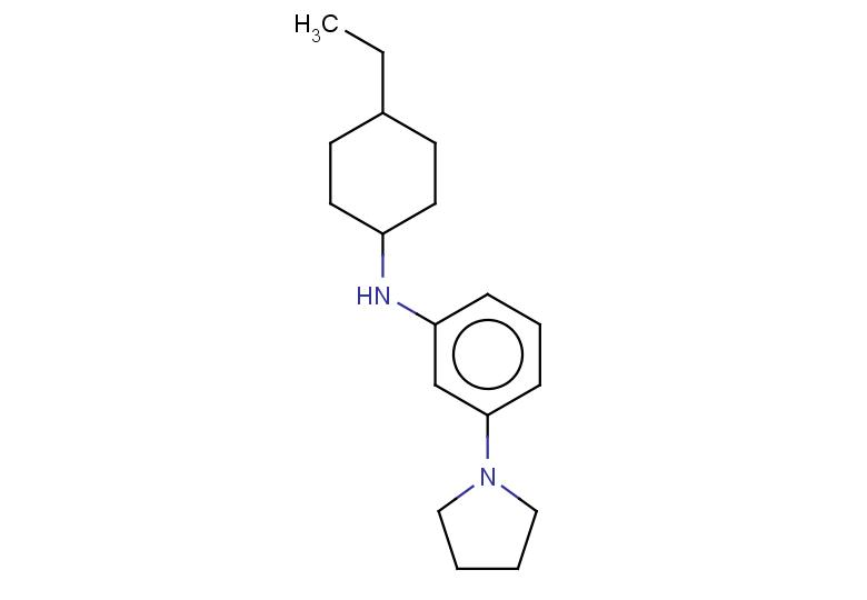 N-(4-ethylcyclohexyl)-3-(pyrrolidin-1-yl)aniline