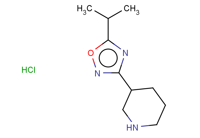 3-[5-(propan-2-yl)-1,2,4-oxadiazol-3-yl]piperidine hydrochloride