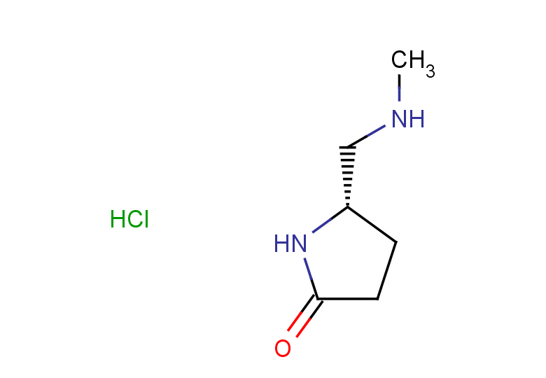 (5S)-5-[(methylamino)methyl]pyrrolidin-2-one hydrochloride