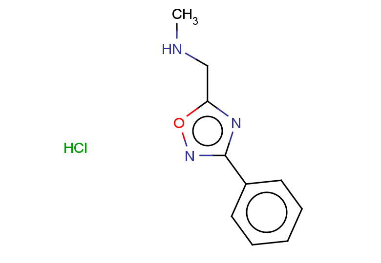methyl[(3-phenyl-1,2,4-oxadiazol-5-yl)methyl]amine hydrochloride