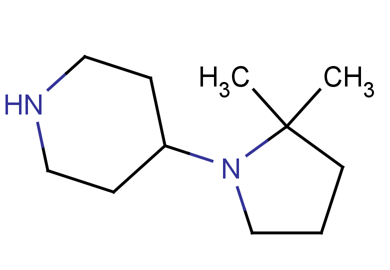 4-(2,2-dimethylpyrrolidin-1-yl)piperidine