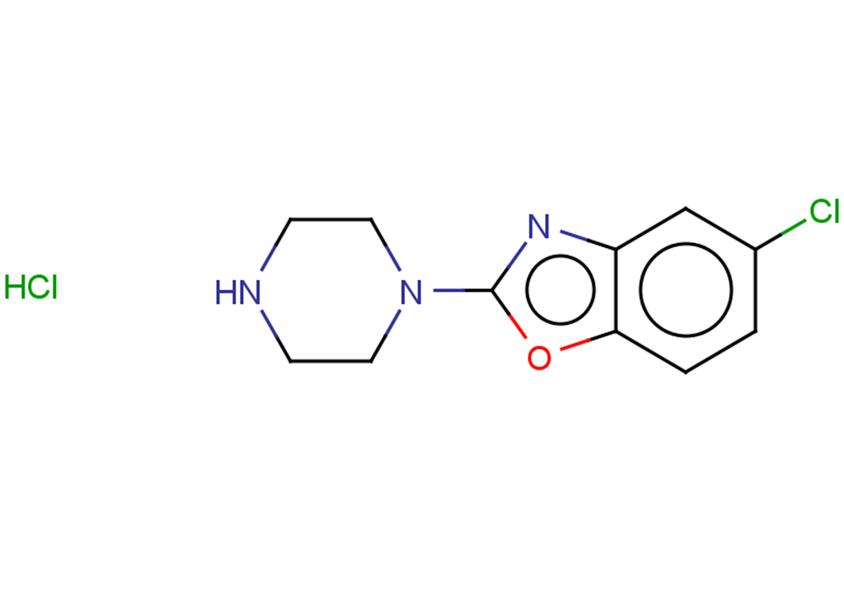 5-chloro-2-(piperazin-1-yl)-1,3-benzoxazole hydrochloride