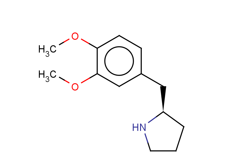 (2R)-2-[(3,4-dimethoxyphenyl)methyl]pyrrolidine