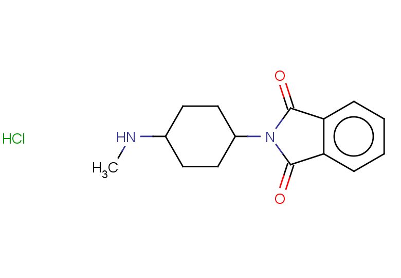 2-[4-(methylamino)cyclohexyl]-2,3-dihydro-1H-isoindole-1,3-dione hydrochloride, Mixture of isomers